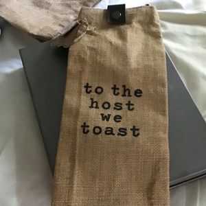 NWT Mud Pie Beautiful and Cute Wine Gift Bag